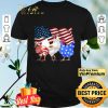 Chicken American Flag shirt