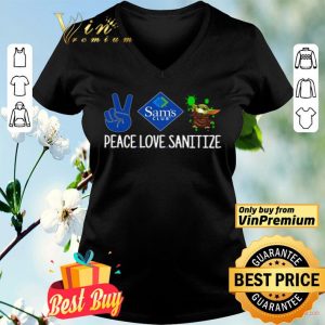 Sam’s Club Peace love Sanitize and Baby Yoda shirt
