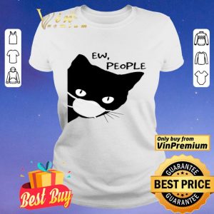 Black Cat Mask Ew People shirt