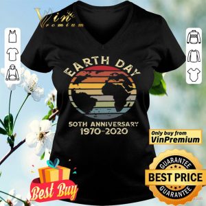 Retro Earth Day 50th Anniversary 1970 Retro Sunset shirt