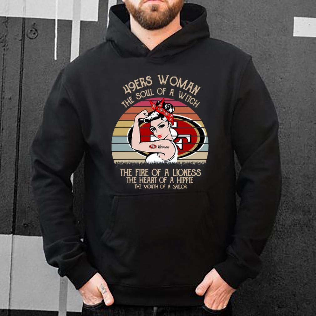 49ers Woman The Soul Of A Witch The Heart Of A Hippie Vintage Shirt 4 - 49ers Woman The Soul Of A Witch The Heart Of A Hippie Vintage Shirt