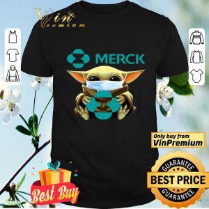 Baby Yoda Face Mask Hug Merck shirt