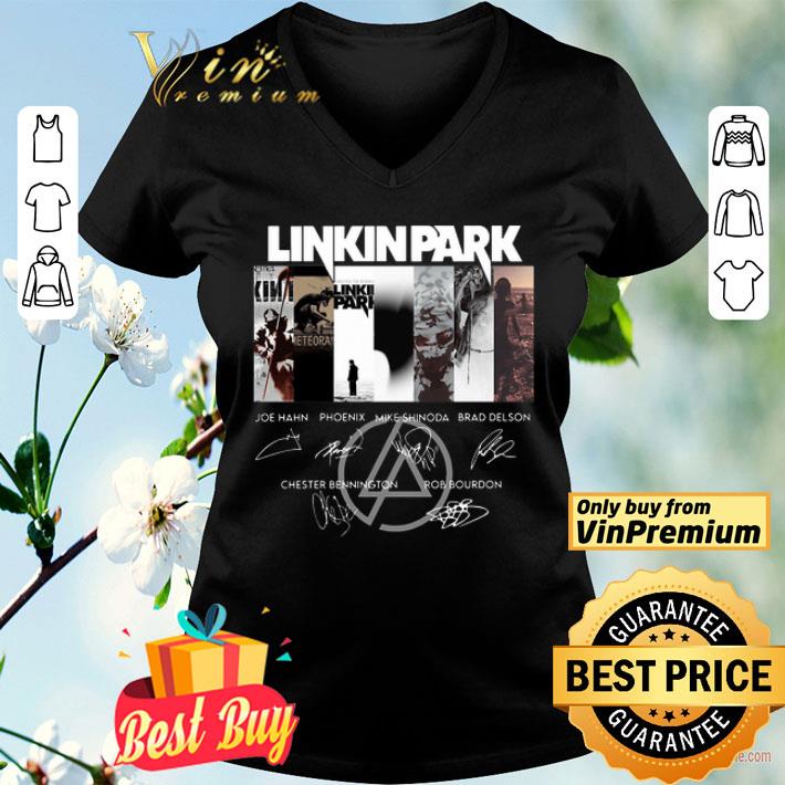 Logo Linkin Park band all signature shirt