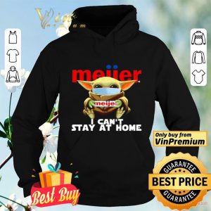 Baby Yoda hug Meijer I can’t stay at home shirt