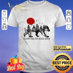 Bear Always Take The Scenic Route shirt