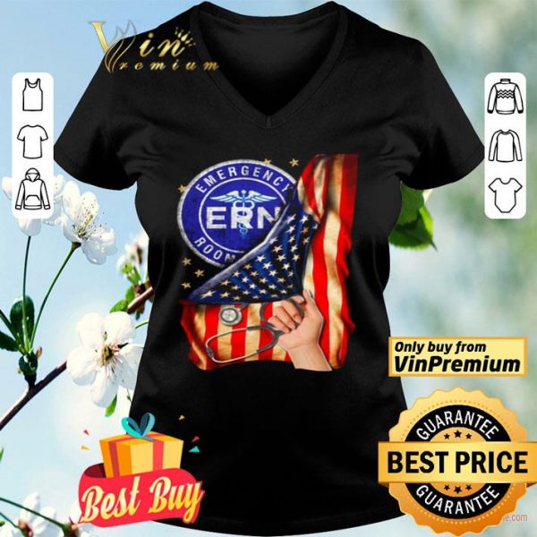 Emergency Room American Flag shirt