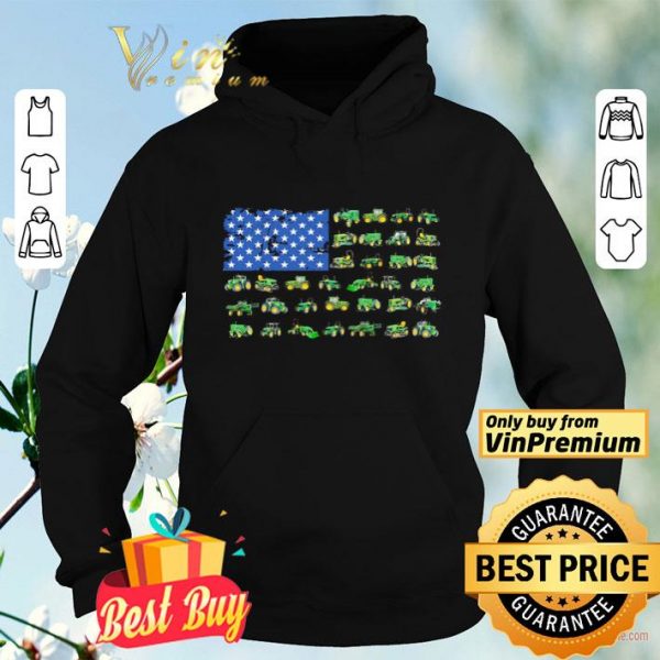Green trucks american flag shirt