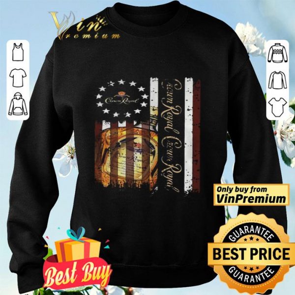 Crown Royal American Flag 4th of july shirt
