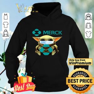 Baby Yoda Face Mask Hug Merck shirt