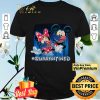 Minnie Mickey Mouse Mask American Flag Quarantined shirt