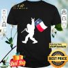 Bigfoot Rock And Roll Chile Flag shirt