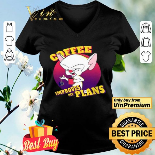 Mouse Coffee Improves My Plans shirt