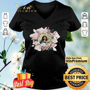 Blessed Mother Mary And Jesus Flowers shirt