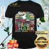 Grandpa Shark Motor Bike Doo Doo Vintage shirt