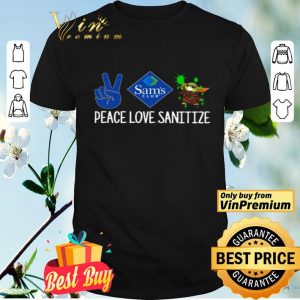 Sam’s Club Peace love Sanitize and Baby Yoda shirt