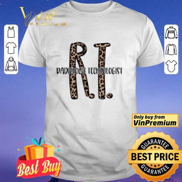 Radiologic Technologist Leopard shirt