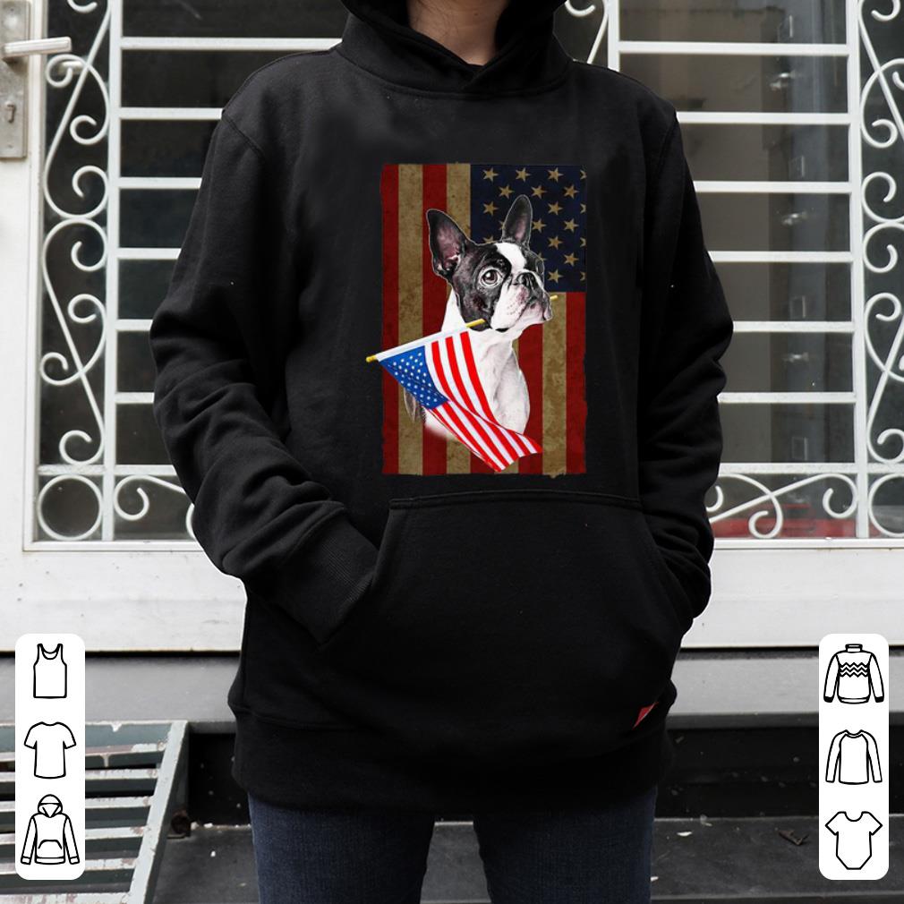 Boston Terrier America Flag Dog Lovers Shirt 4 - Boston Terrier America Flag Dog Lovers Shirt