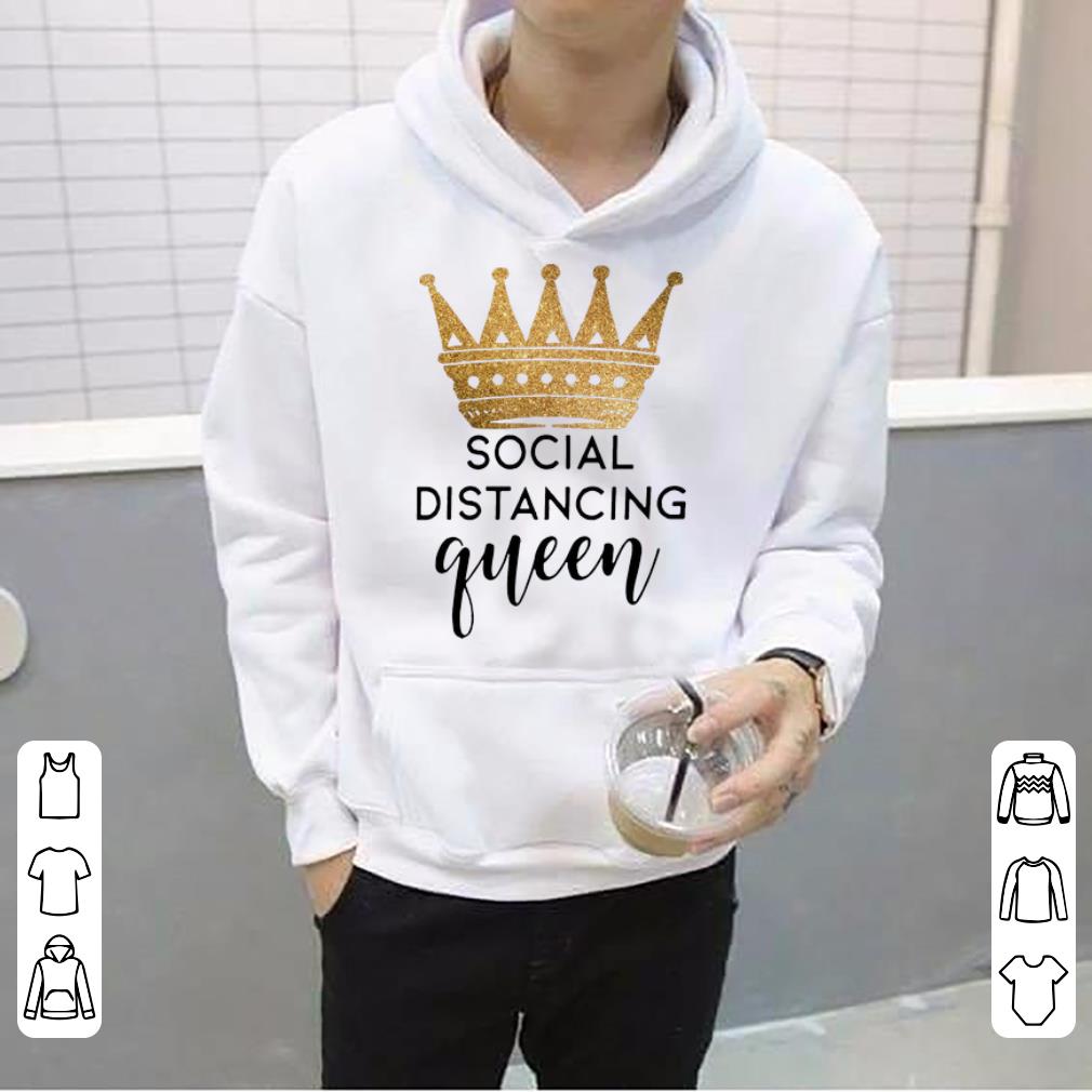 Crown Social Distancing Queen Shirt 4 - Crown Social Distancing Queen Shirt