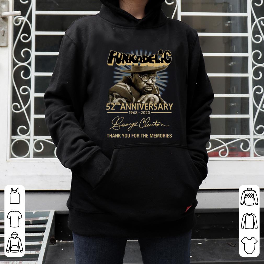 Funkadelic 52nd Anniversary Thank You For The Memories Signature Shirt 4 - Funkadelic 52nd Anniversary Thank You For The Memories Signature Shirt