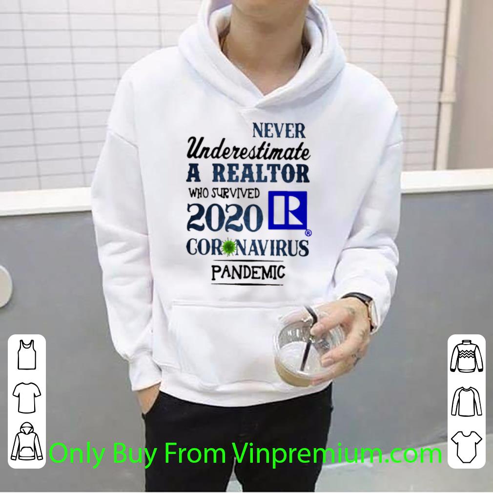 Never Underestimate A Realtor Who Survived 2020 Coronavirus Shirt 4 - Never Underestimate A Realtor Who Survived 2020 Coronavirus Shirt