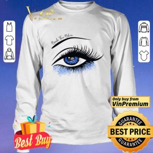Eye Back The Blue Heart American Flag Thin Blue Line shirt