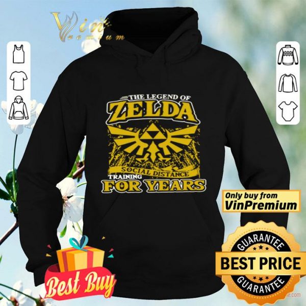 The Legend Of Zelda social distance training for years shirt