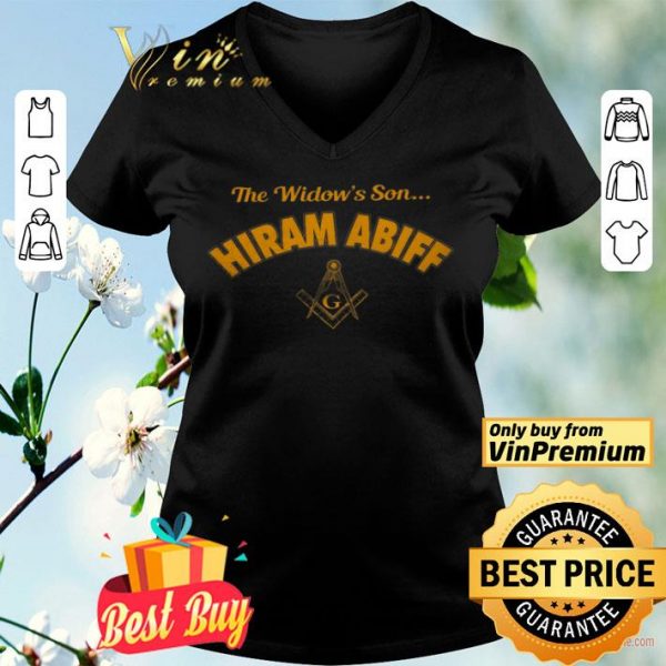 The Widow's Son Hiram Abiff shirt