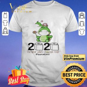 Turtle mom 2020 the year when shit got real quarantined toilet paper covid-19 shirt