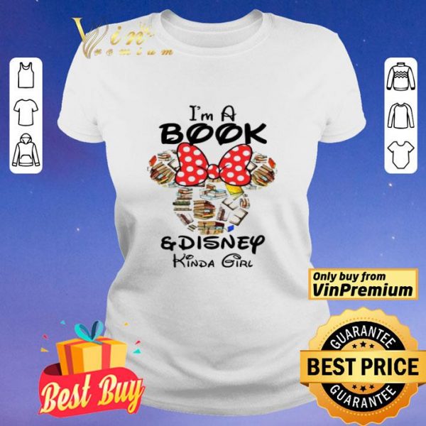 I’m a book and Disney kinda girl shirt