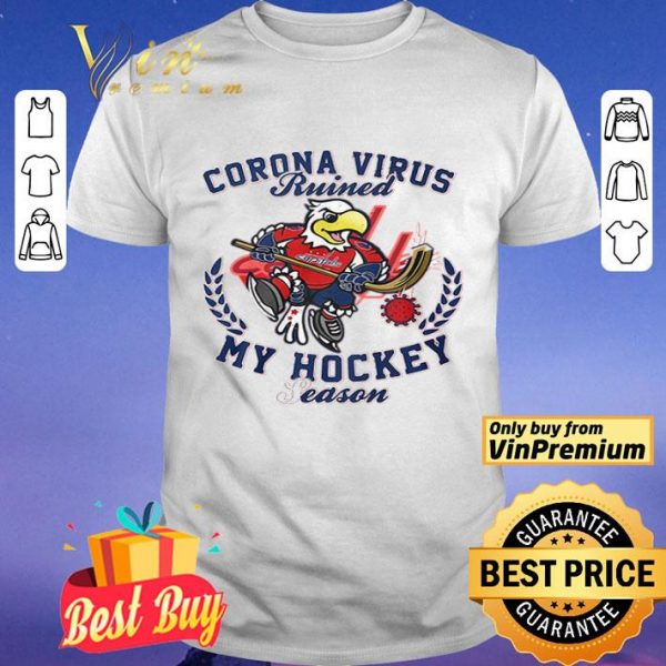 Corona virus ruined my hockey jeason Mitch Marner shirt