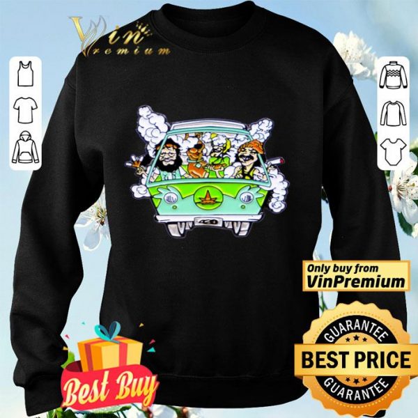 Cheech And Chong With Scooby Smoke shirt