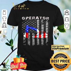Operator Car Draw American Flag shirt