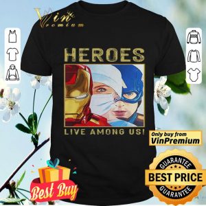 Nurse Heroes Live among US shirt