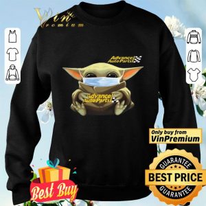 Baby Yoda Mask Advance Auto Parts Coronavirus shirt