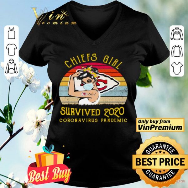 Kansas City Chiefs Girl survived 2020 coronavirus pandemic shirt