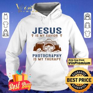 Jesus Is My Savior Photography Is My Therepy shirt