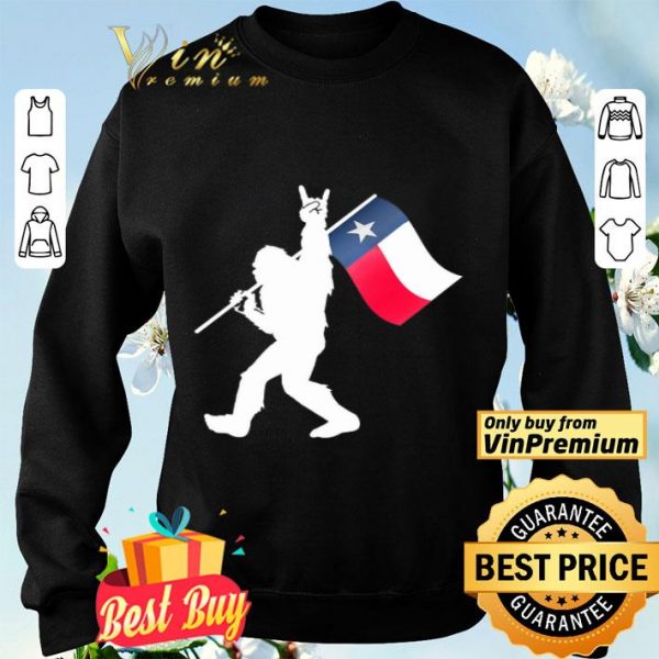 Bigfoot Rock And Roll Chile Flag shirt