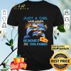 Just A Girl Who Loves Beaches And Dolphins shirt