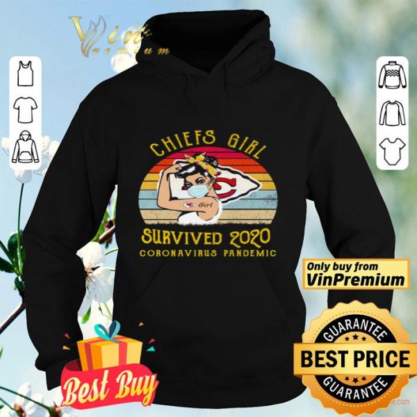Kansas City Chiefs Girl survived 2020 coronavirus pandemic shirt