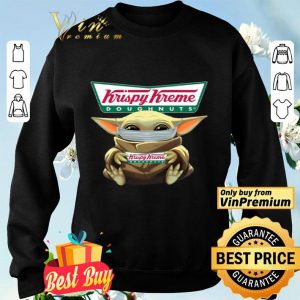 Baby Yoda Face Mask Krispy Kreme doughnuts shirt