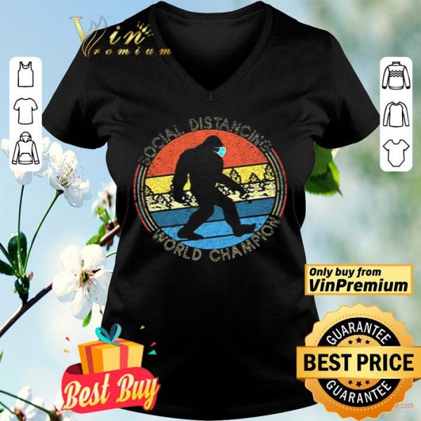Vintage Social Distancing World Champion Sunset shirt