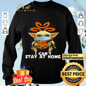 Baby Yoda face mask hug Dignity Health I can’t stay at home shirt