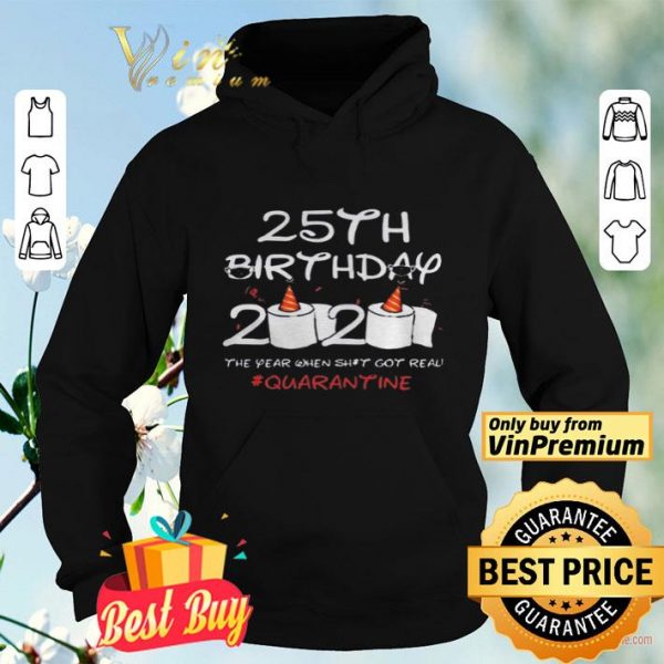 35th Birthday 2020 Quarantine shirt