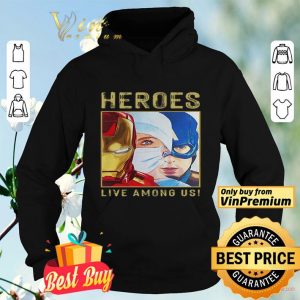 Nurse Heroes Live among US shirt