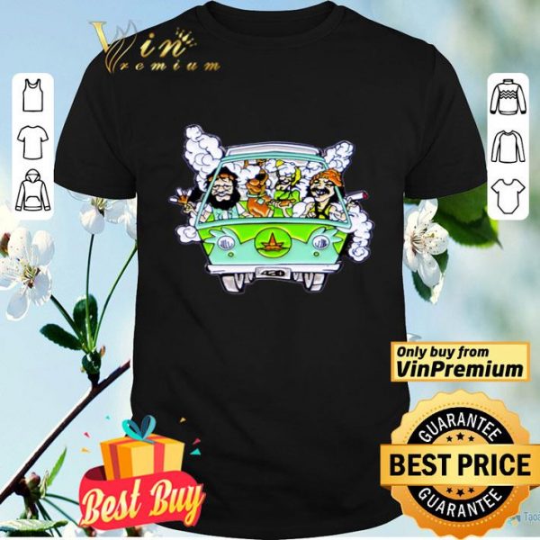 Cheech And Chong With Scooby Smoke shirt