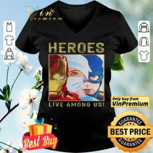 Nurse Heroes Live among US shirt
