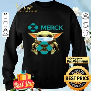 Baby Yoda Face Mask Hug Merck shirt
