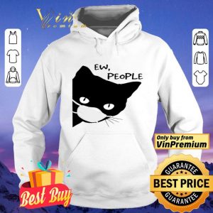 Black Cat Mask Ew People shirt