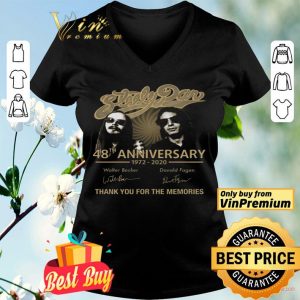 Sleely Pan 48th Anniversary 1972 2020 Signature Thank You For The Memories shirt