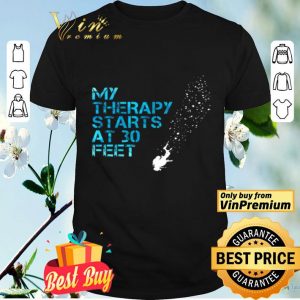 Diver My Therapy Starts At 30 Feet shirt